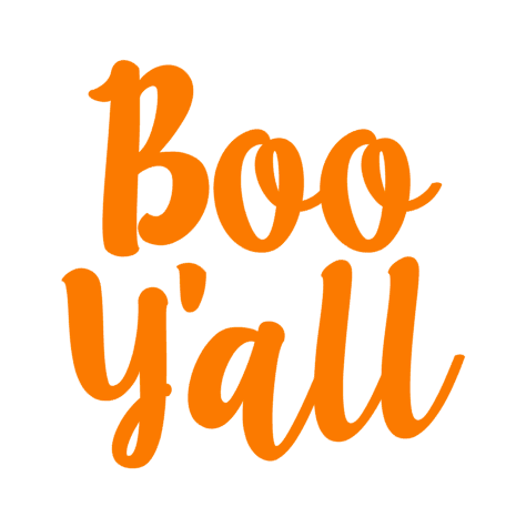 Boo Y'all Decal