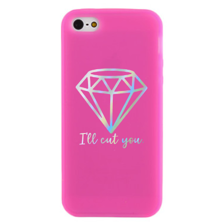 I'll Cut You Holographic Decal