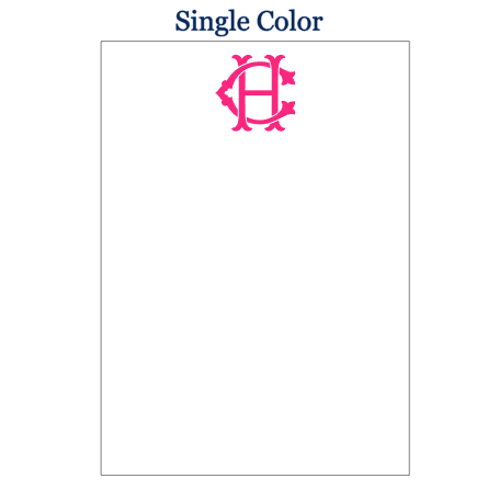 Monogram Chic Notepads