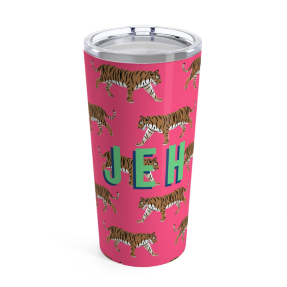 Personalized Tiger Tumbler