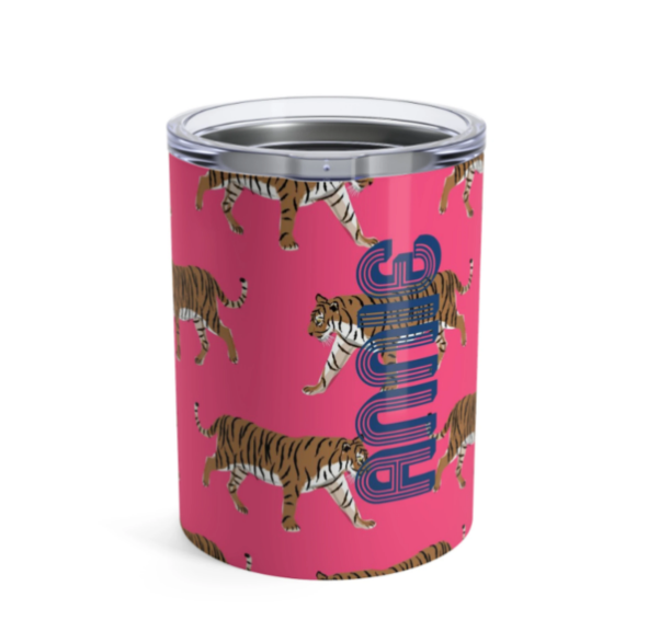 Personalized Tiger Tumbler