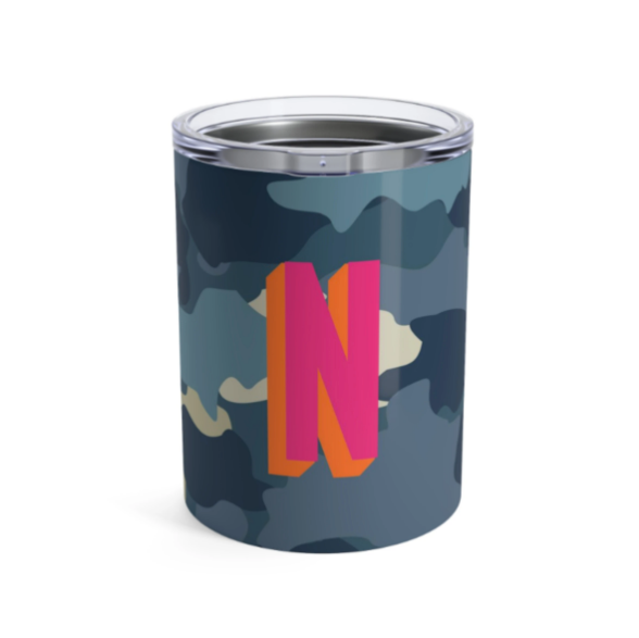 Personalized Camo Tumbler