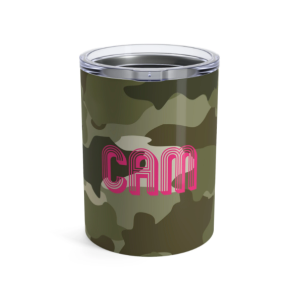 Personalized Camo Tumbler
