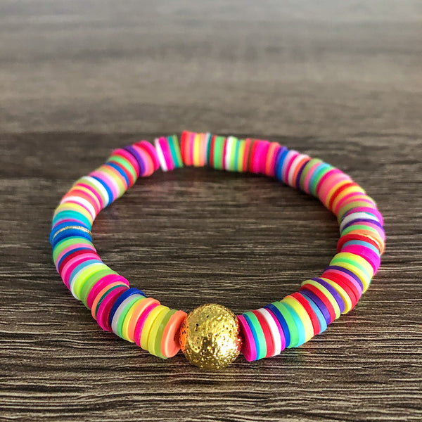 The Hailey Collection - Rainbow Earrings and Bracelet
