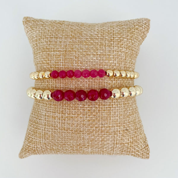 The Jenny Tassel Collection - Ruby Jade