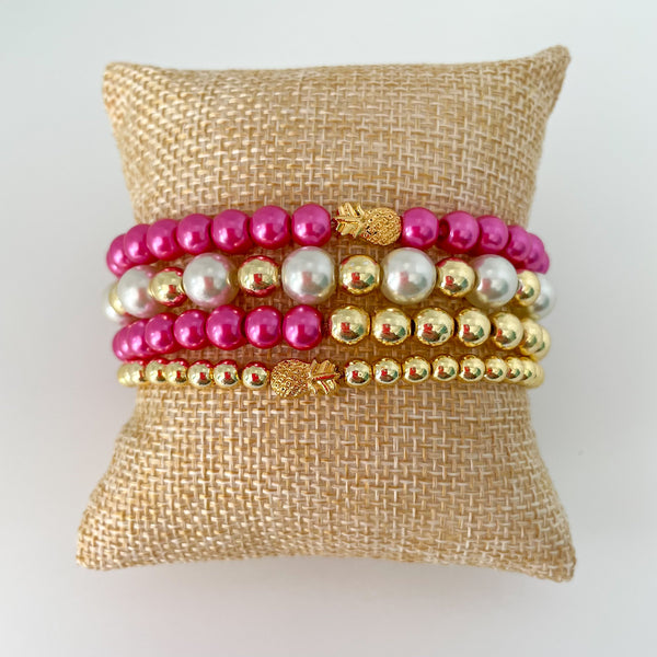 Pearl Southern Hospitality Bracelet Stack