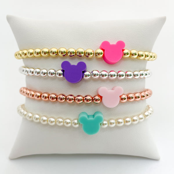 Beaded Mouse Bracelet