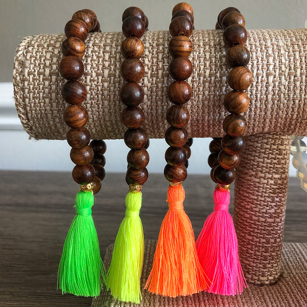 The Jenny Tassel Collection - Wood and Neon