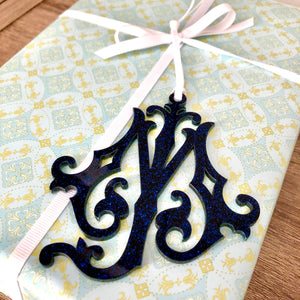 Acrylic Monogram Ornament