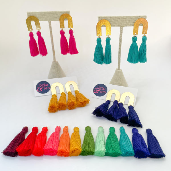 Rainier Tassel Earrings