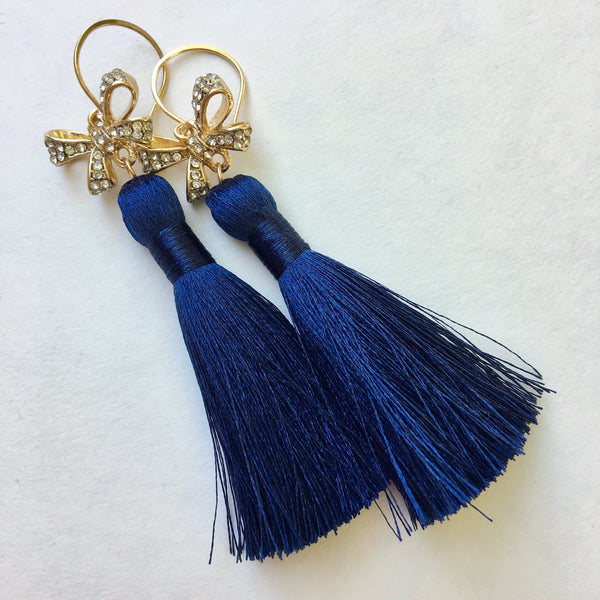 Silk Tassel Earrings
