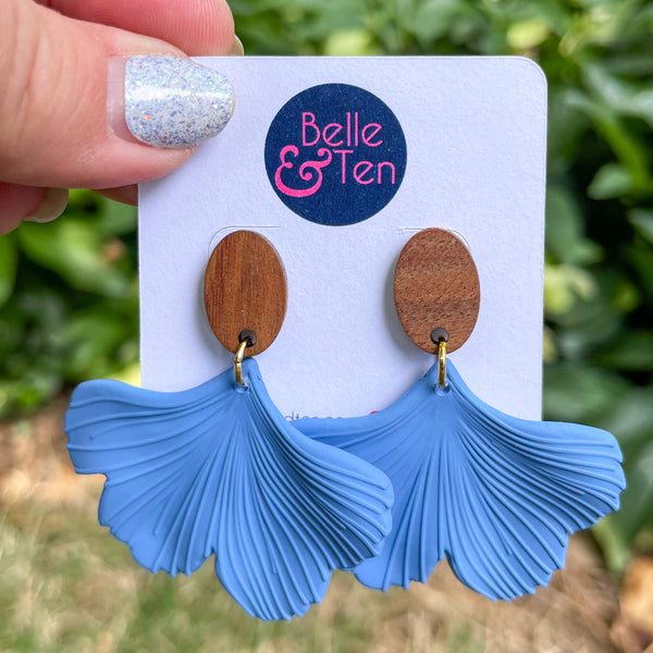 Ginkgo Leaf Earrings