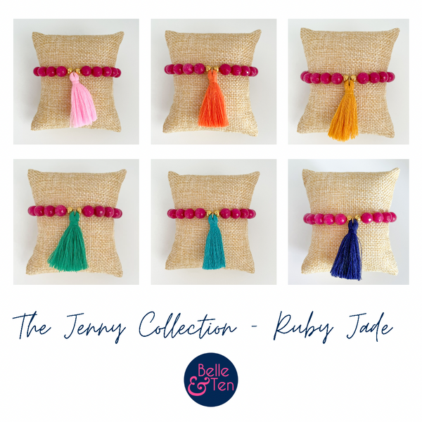 The Jenny Tassel Collection - Ruby Jade