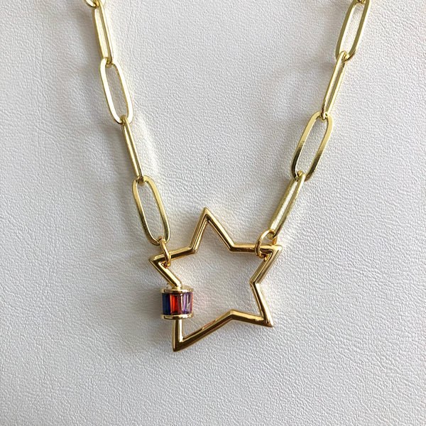 Rockstar Paperclip Necklace