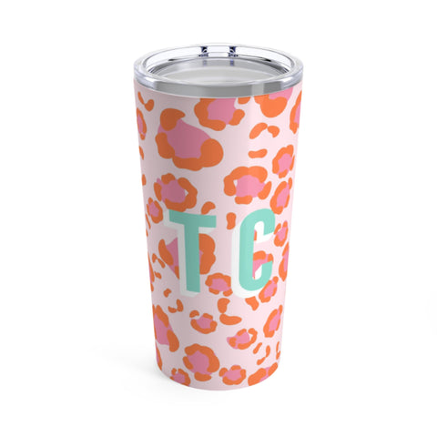 Personalized Leopard Spots Tumbler