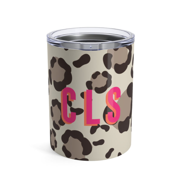 Personalized Leopard Spots Tumbler