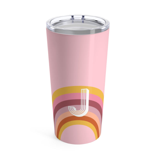 Personalized Rainbow Tumbler